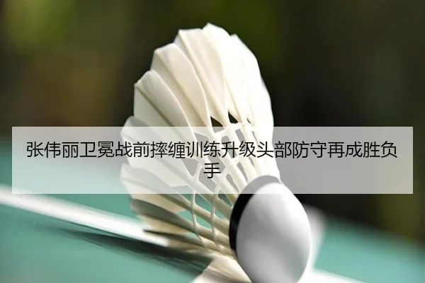 张伟丽卫冕战前摔缠训练升级头部防守再成胜负手